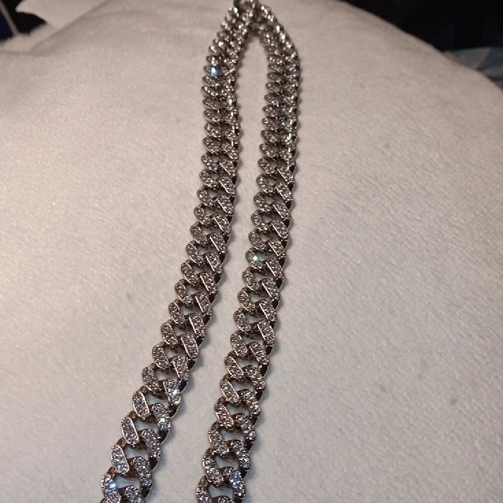 Sterling Silver necklace set unisex Gift Box - Picture 4 of 5